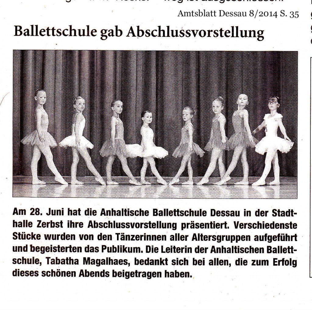 Artikel Amtsblatt 2014